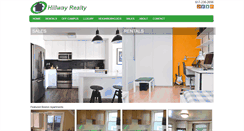 Desktop Screenshot of hillwayrealty.com